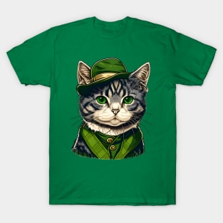 Cat Lover St. Patrick's Day T-Shirt